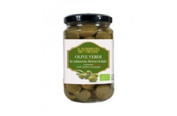 Olive Verdi denocciolate Bio - 280 gr